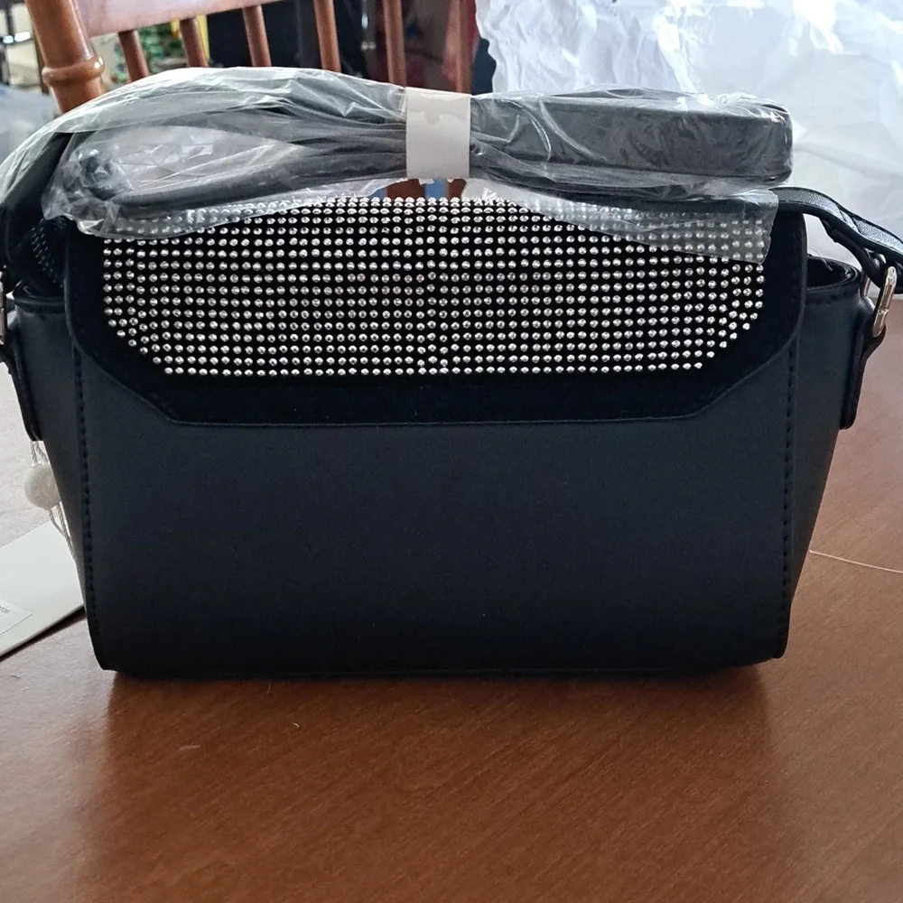 Valentino Orlandi Black and Silver Women's Bag - Picture 4 of 5